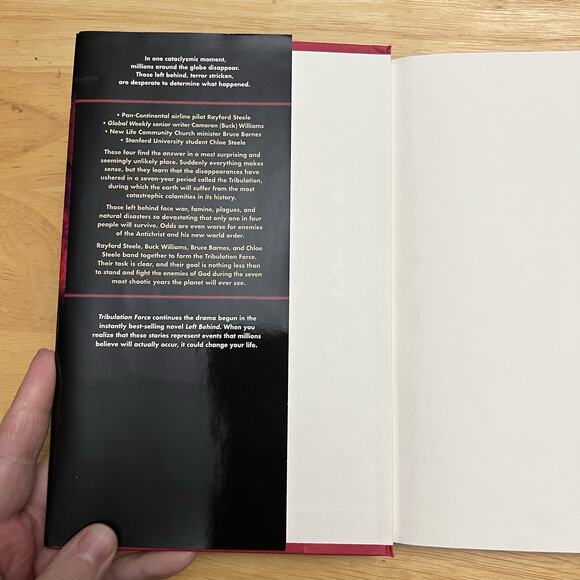 Left Behind Series Hardcover Book 2 Tribulation Force Tim LaHaye Jerry B Jenkins - Picture 2 of 7
